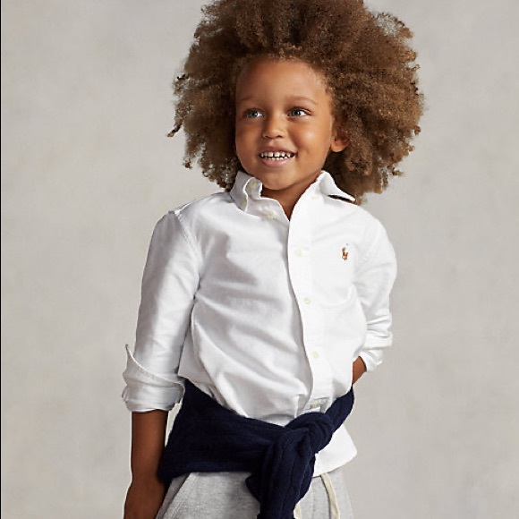 Ralph Lauren Other - Ralph Lauren Iconic Oxford Shirt. Boys Size 7 Long-Sleeve Button-Up. 100% Cotton